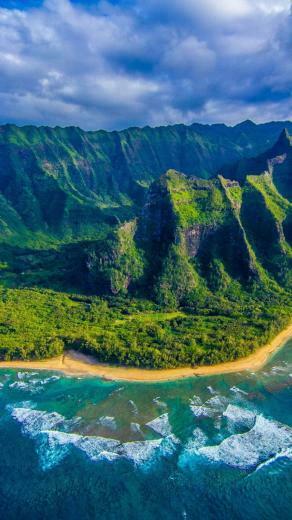 Hawaii iPhone Wallpaper Top Background