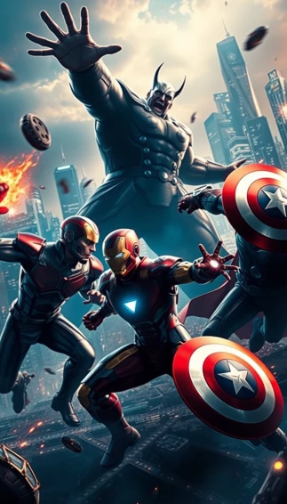 Avengers Mobile 4k Wallpaper