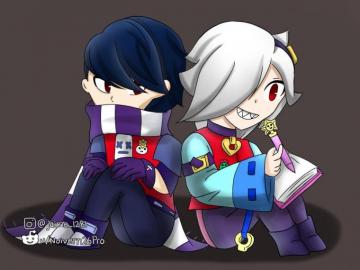 Colette And Edgar Artwork R Brawlstars