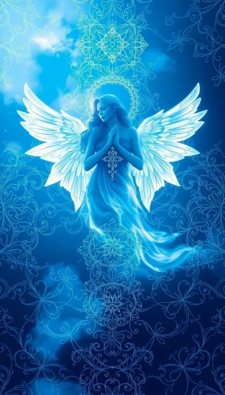 Blue Angel Wallpaper