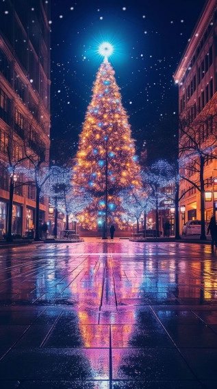Christmas Wallpaper Aesthetic iPhone In
