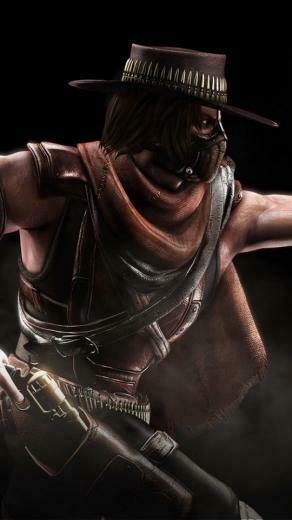Wallpaper Mortal Kombat X Erron Black Weapons