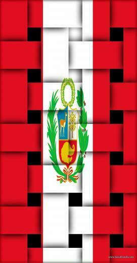 Peru Flags Artwork Wallpaper For Smartphones Tablets And
