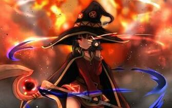 Anime Girl Megumin Konosuba Wallpaper HD Image