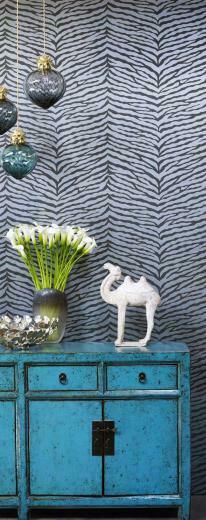 Quagga Wallpaper Osborne Little Interiors