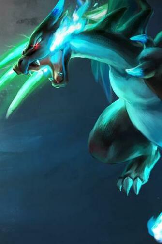 Wallpaper Pokemon Charizard Mega X