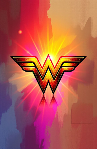 Wonder Woman Logo Wallpaper