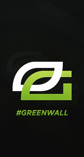 Displaying Image For Optic Gaming Green Wall Wallpaper