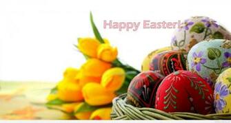 Easter Wishes Wallpaper