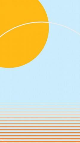 Sunny Aesthetic Mobile Wallpaper Vector Rawpixel