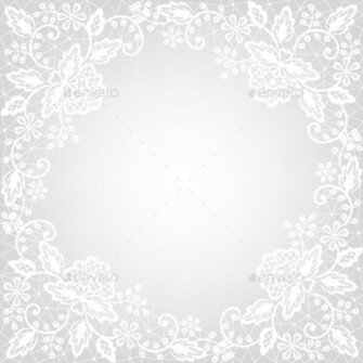 Graphicriver White Lace On Gray Background