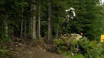Jump Downhill Bike Extreme Wallpaper