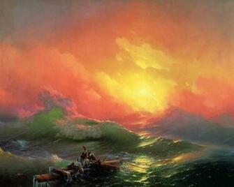 Art Wallpaper With Works Of