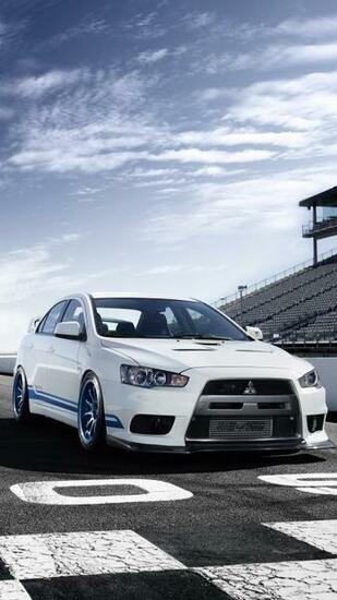 Evo X iPhone Wallpaper Image