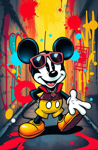 Mickey Mouse Dope Wallpaper