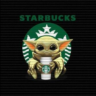 Baby Yoda Starbucks Png The Mandalorian Child
