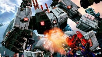Transformers Fall Of Cybertron Wallpaper In