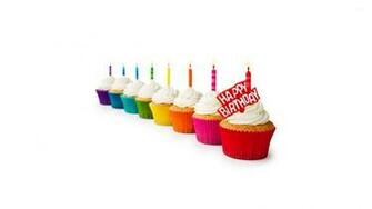 Happy BirtHDay Cupcakes Wallpaper Holiday