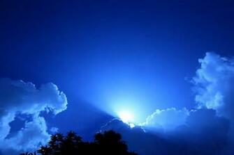 Very Nice Blue Sky Wallpaper