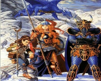 Dragonlance Dragons Of Winter Night Wallpaper