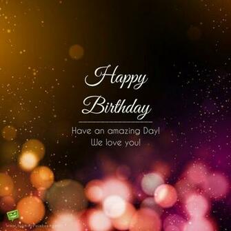 Happy BirtHDay Wish For A Friend On Abstract Background With