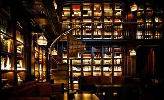 Old Library Wallpaper Magazine