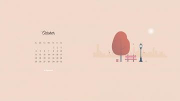 October Wallpaper