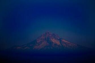Soft Blue Mount Hood Wallpaper By Designerfied