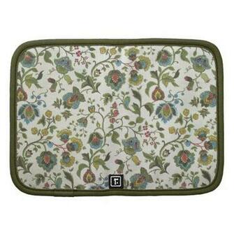 Indian Inspired Floral Design Wallpaper Folio Planner