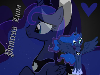 Princess Luna Wallpaper By Ichigooneechan66