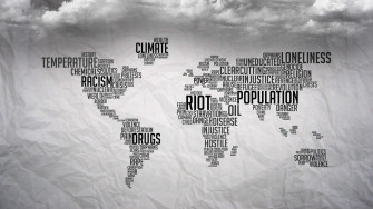 World Map Aesthetic Wallpaper