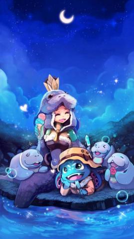 Cute Phone Wallpaper From The Korean League Mobile Store
