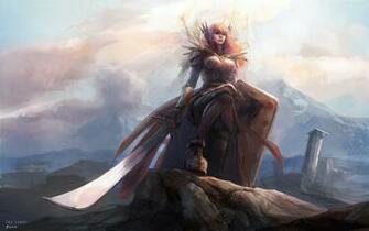 Kayle League Of Legends HD Wallpaper Lol Girl Champion 8o