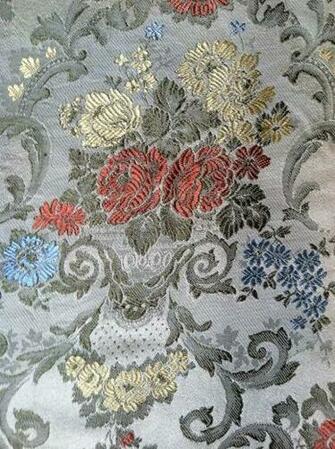 Gorgeous French Silk Vintage Fabric