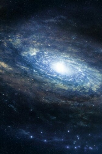 Spiral Galaxy Wallpaper iPhone