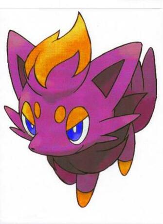 Shiny Zorua By Zoruacrazed25