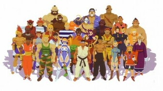 Balrog Street Fighter Cammy Ryu Sagat Akuma Chun Li Zangief Blanka