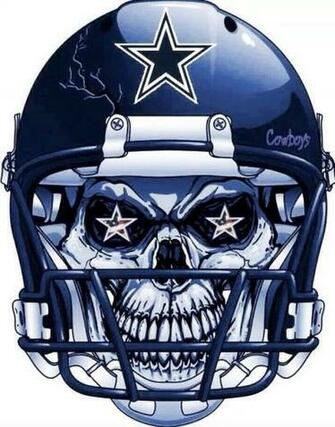Dallas Cowboys Skull Dcfan4life