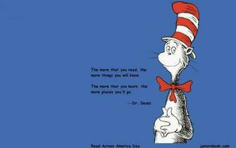 Read Across America Day Computer Wallpaper On Junior S Book