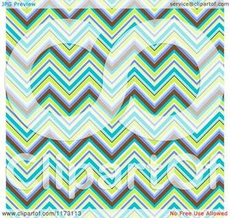 Clipart Of A Purple Green And Blue Chevron Pattern Background