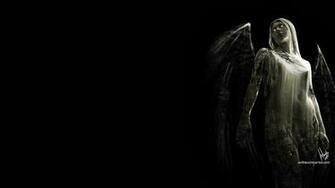 Gothic Photography Of Ian Sokoliwski Fallen Angel Desktop Wallpaper
