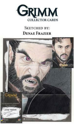 Grimm Nbc Z Sketch Card By Denaefrazierstudios