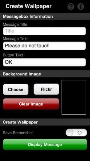Funny System Messages Create Wallpaper For Your Lockscreen On