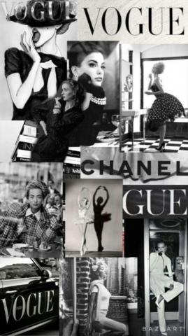 Fashion Magazine Wallpaper Vogue Aesthetic Collage