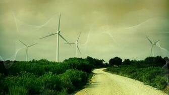 Wallpaper For Desktop HDtv 1080p Wind Turbines