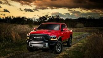 Ford Ram Red Pickup Jpg