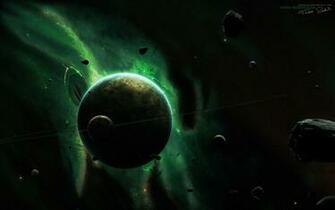 Green Nebula Wallpaper And Image Pictures Photos