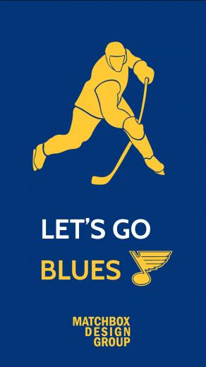 St Louis Blues Wallpaper Matchbox Design Group