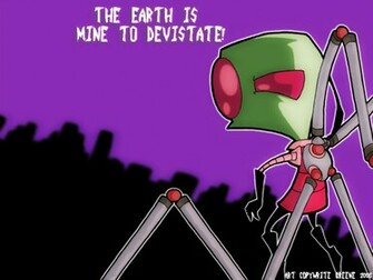 Zim Wallpaper By Invader Candie Scraps Lo It