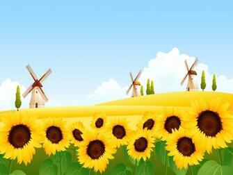 Windmills Wallpaper HD